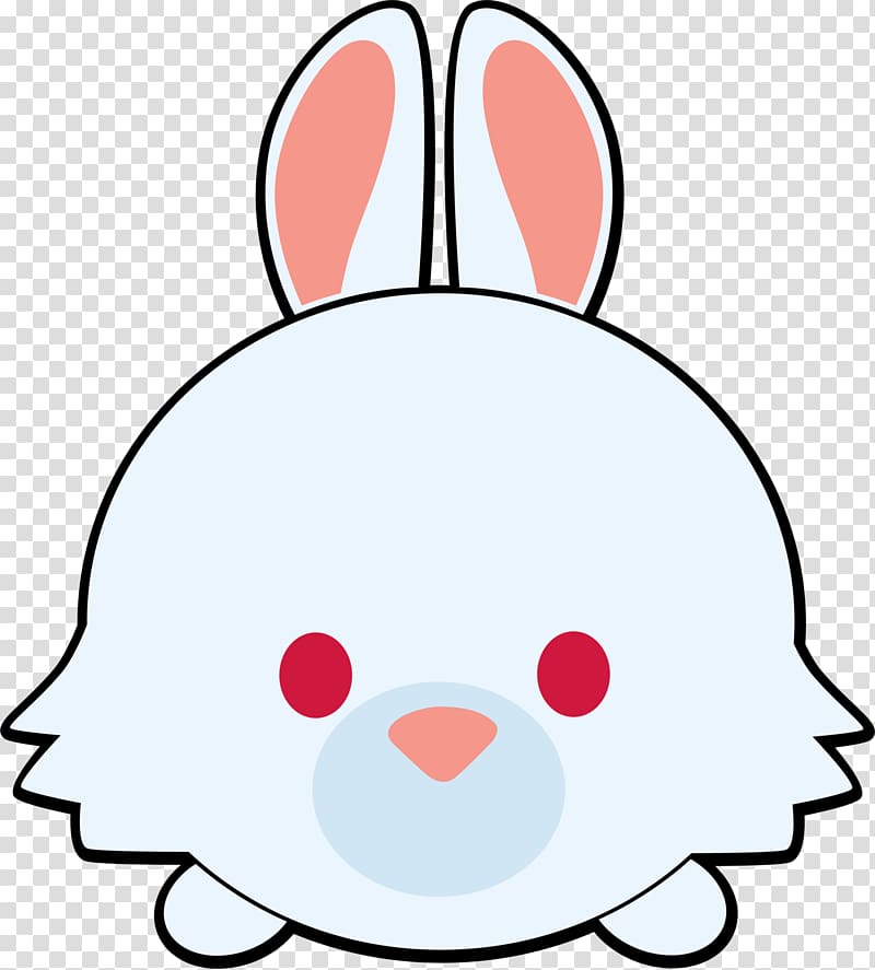 white and red rabbit illustration, Disney Tsum Tsum The Walt Disney Company Line art Cars , tsum tsum transparent background PNG clipart