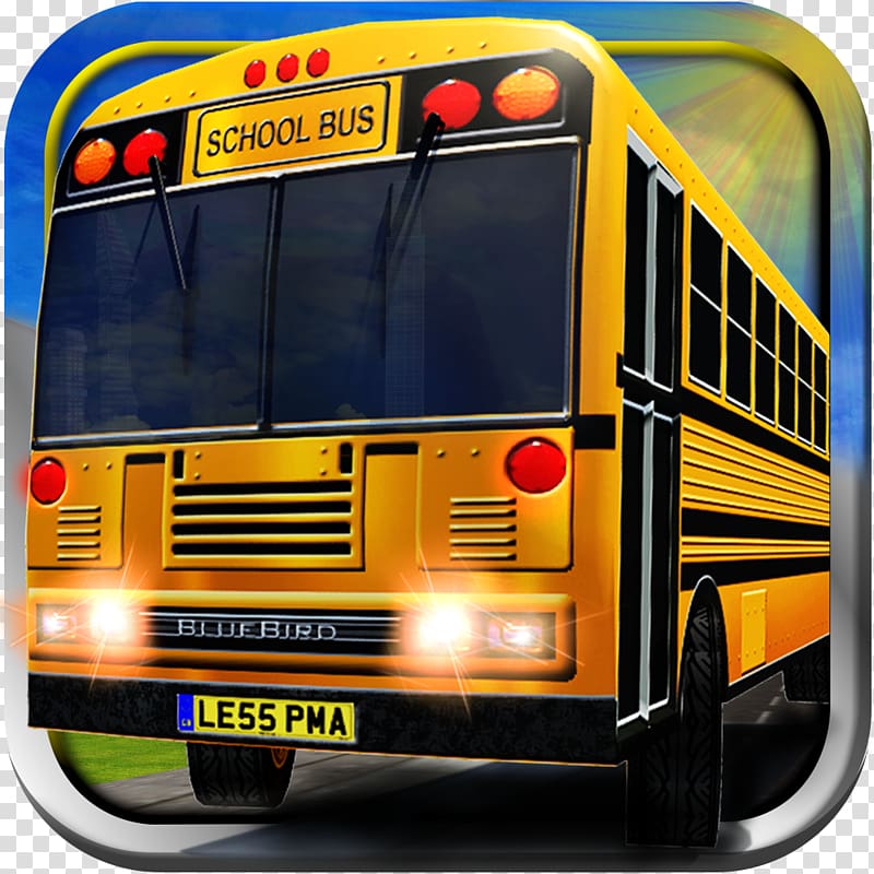 School Bus Driver 3D Simulator Bus Driver 3D: Hill Station, take the dormitory as a bus and let it sit transparent background PNG clipart