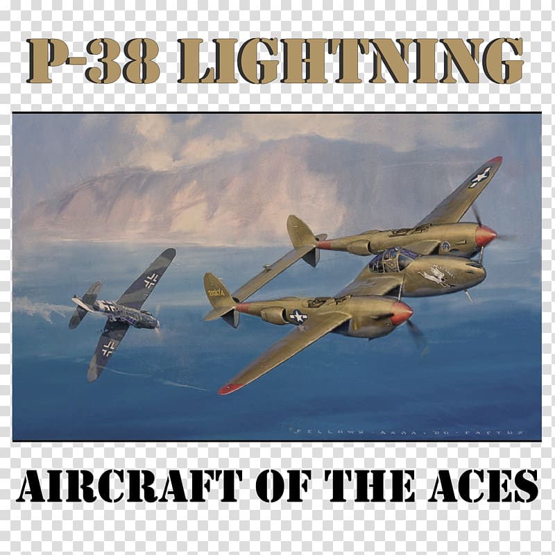Fighter aircraft Lockheed P-38 Lightning Airplane English Electric Lightning, airplane transparent background PNG clipart