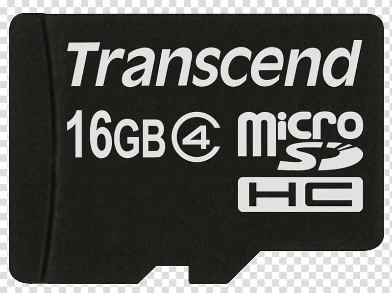 Flash Memory Cards Transcend microSDHC10 + P3 Card Reader microSDHC, others transparent background PNG clipart