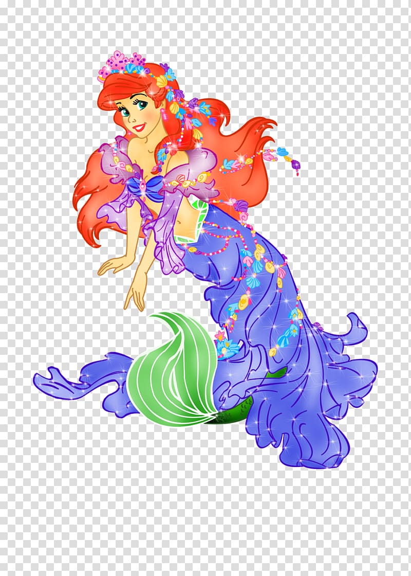 Ariel Belle Disney Princess Queen The Prince, Disney Princess transparent background PNG clipart