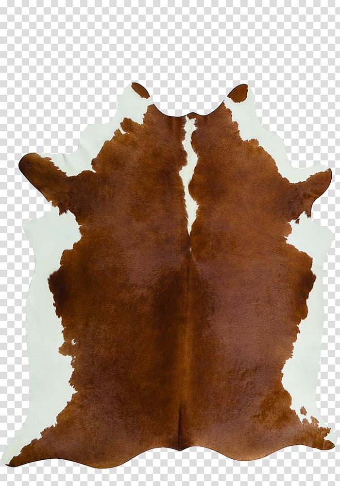Hereford cattle Cowhide Taurine cattle Carpet, carpet transparent background PNG clipart