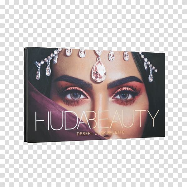 Huda Kattan Huda Beauty Desert Dusk Eyeshadow Palette Eye Shadow Cosmetics Color, Makeup powder decoration transparent background PNG clipart