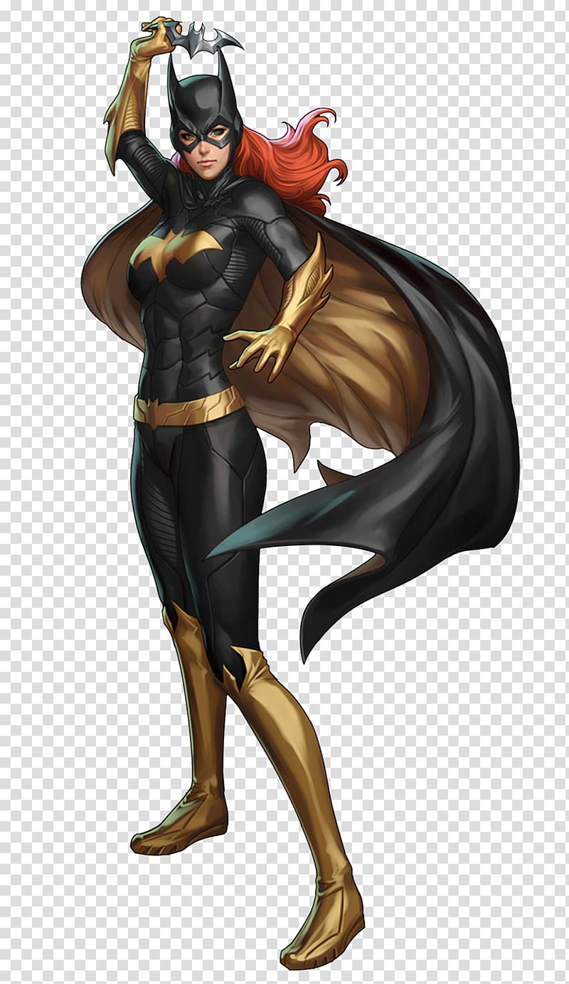 Batgirl Barbara Gordon Batman Batwoman, woman watercolor transparent background PNG clipart