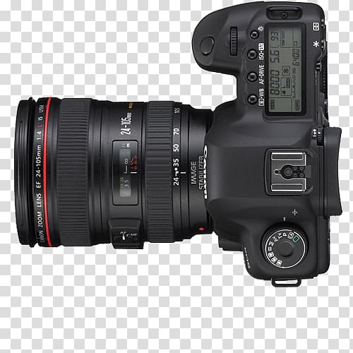 Canon EOS 5D Mark III Canon EOS 5D Mark IV Canon EF lens mount, Camera transparent background PNG clipart