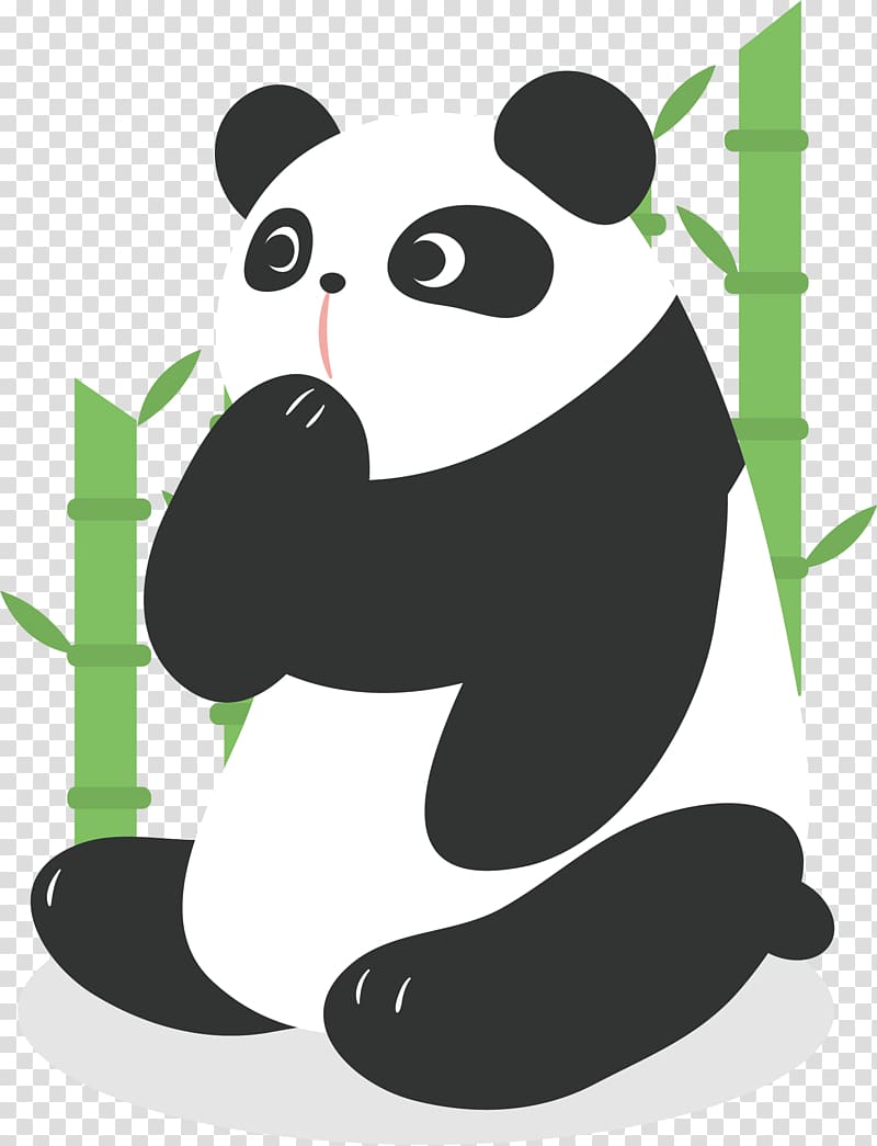 Giant panda Euclidean , Panda transparent background PNG clipart