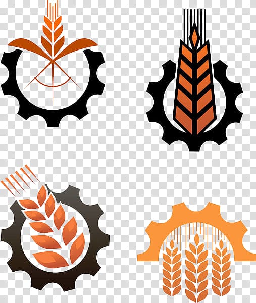 Agriculture Farm Industry Ear, Hand painted icon of Wheat transparent background PNG clipart