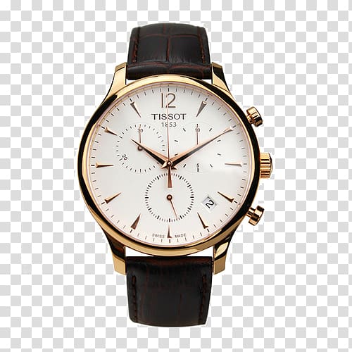 Amazon.com Fossil Group Smartwatch Leather, Tissot Junya series of quartz watches transparent background PNG clipart