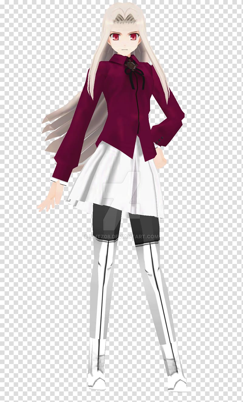 Fate/stay night Fate/Zero Illyasviel von Einzbern Saber Irisviel von Einzbern, Anime transparent background PNG clipart