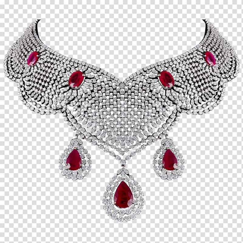 Earring Necklace Diamond Jewellery, Jewellery transparent background PNG clipart