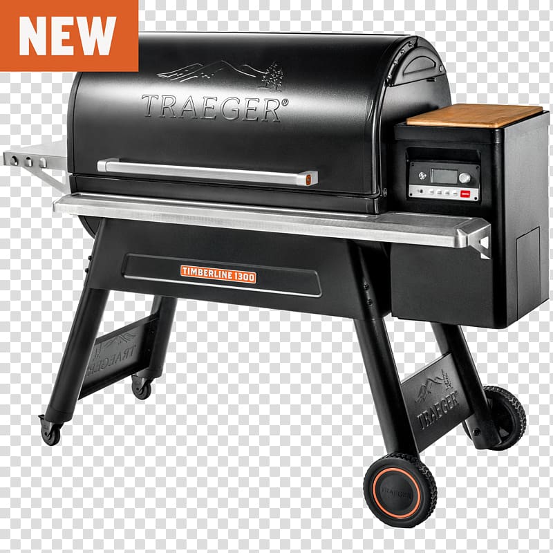 Barbecue Traeger Timberline 1300 Pellet grill Pellet fuel Smoking, barbecue transparent background PNG clipart