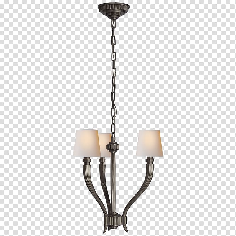 Light-emitting diode Chandelier Ceiling Bronze, light transparent background PNG clipart