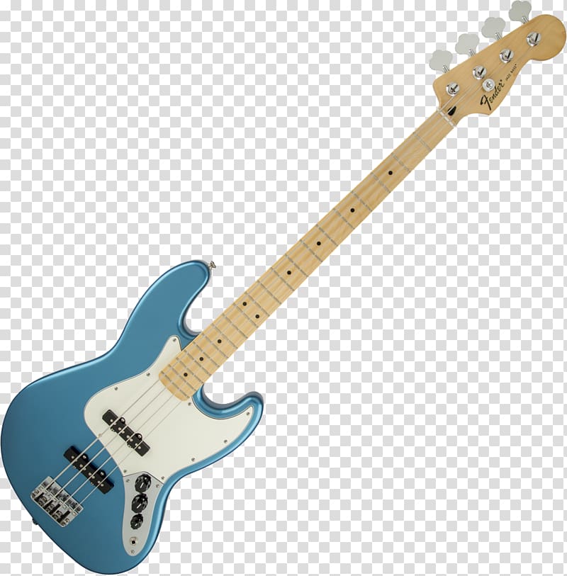 Fender Jazz Bass Bass guitar Squier Electric guitar Fender Musical Instruments Corporation, Bass Guitar transparent background PNG clipart
