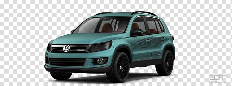 Volkswagen Tiguan Compact car Compact sport utility vehicle, car transparent background PNG clipart