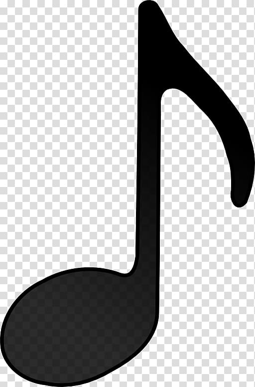 Eighth note Musical note Stem Sixteenth note, stem transparent background PNG clipart