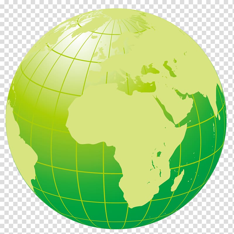 Globe Middle East World map , Green Earth transparent background PNG clipart