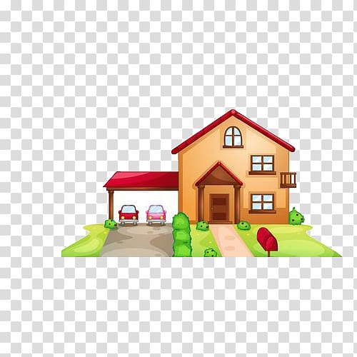 House Home Greeting card, house transparent background PNG clipart