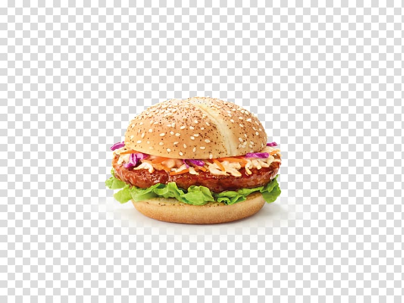 Hamburger Veggie burger Korean cuisine McDonald\'s Chicken McNuggets Hot chicken, mcdonalds transparent background PNG clipart