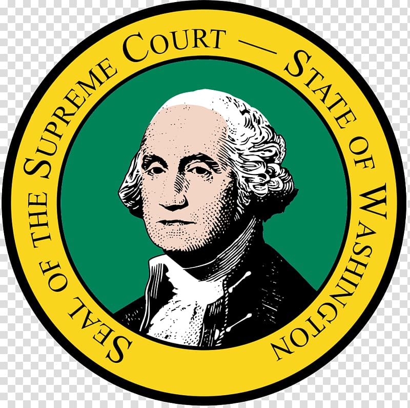 George Washington U.S. state Flag of Washington Oregon Seal of Washington, Supreme Court transparent background PNG clipart