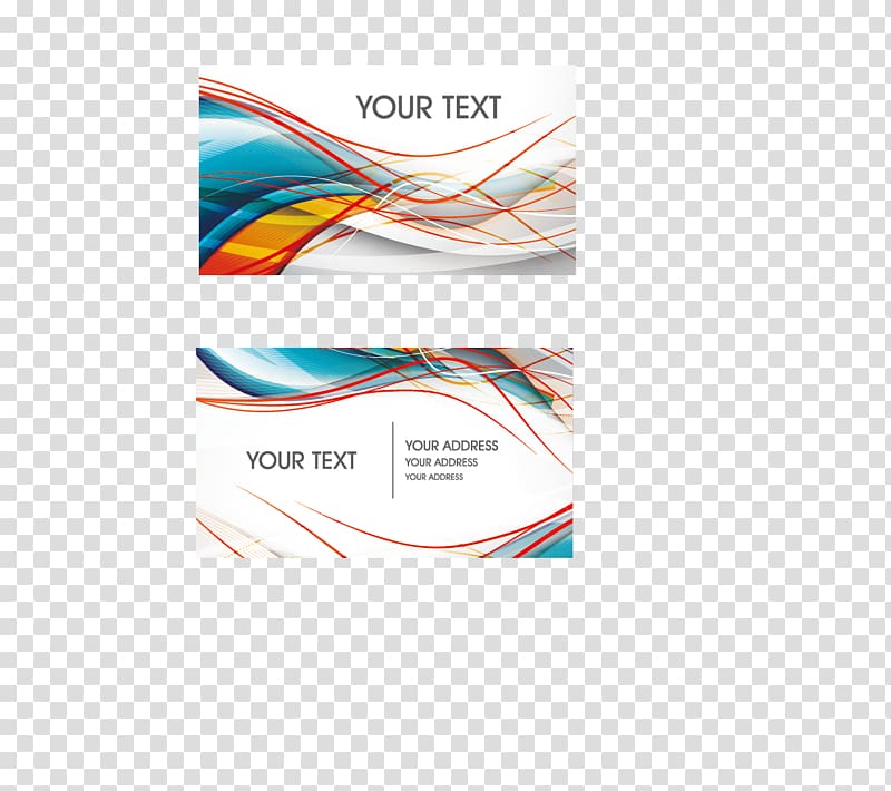 Business card Visiting card Advertising, Creative business card transparent background PNG clipart