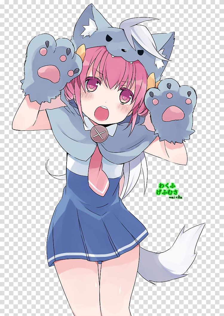 chibi anime cat