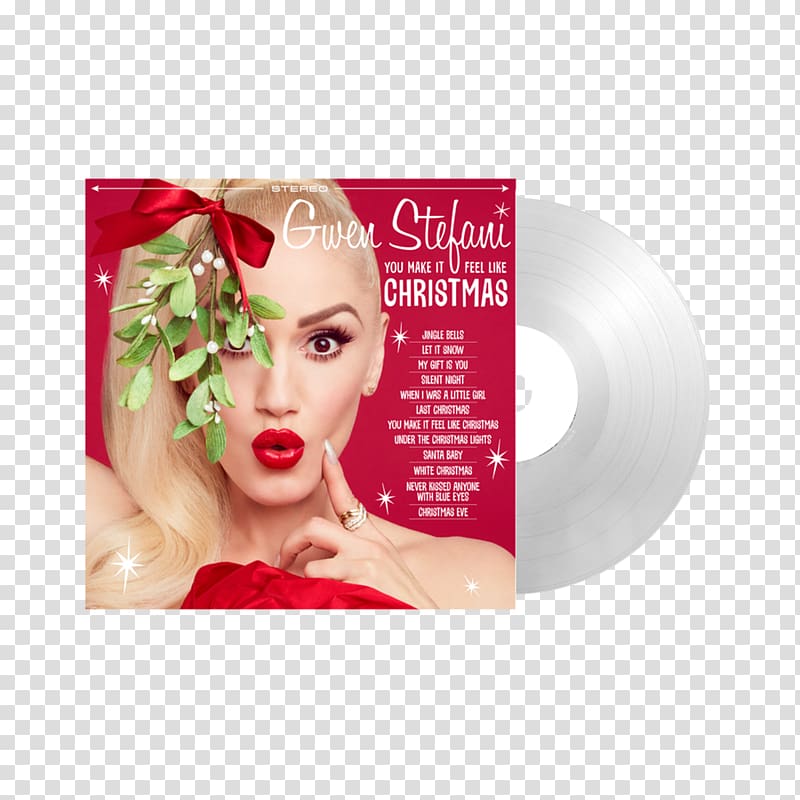 Gwen Stefani You Make It Feel Like Christmas Last Christmas Christmas music, baby album transparent background PNG clipart