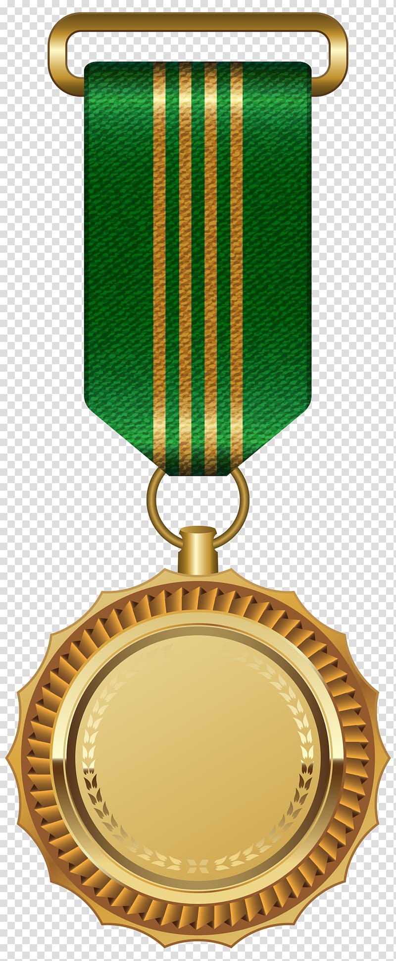 Gold medal Ribbon , medal transparent background PNG clipart