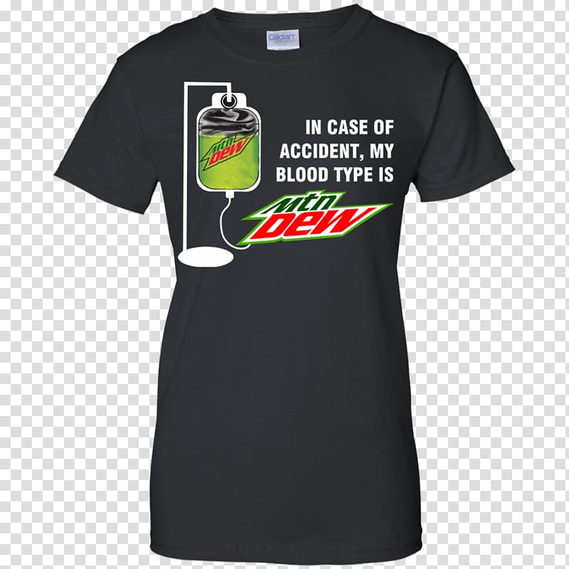 T-shirt Hoodie Mountain Dew The Pepsi Bottling Group, T-shirt transparent background PNG clipart