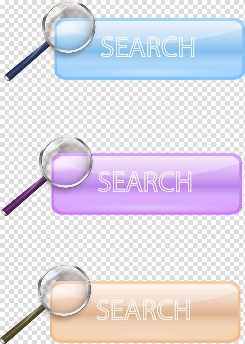 Button, search transparent background PNG clipart