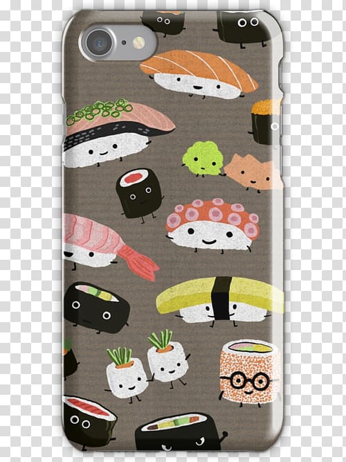Sushi Japanese Cuisine iPhone 6 Omurice California roll, sushi transparent background PNG clipart