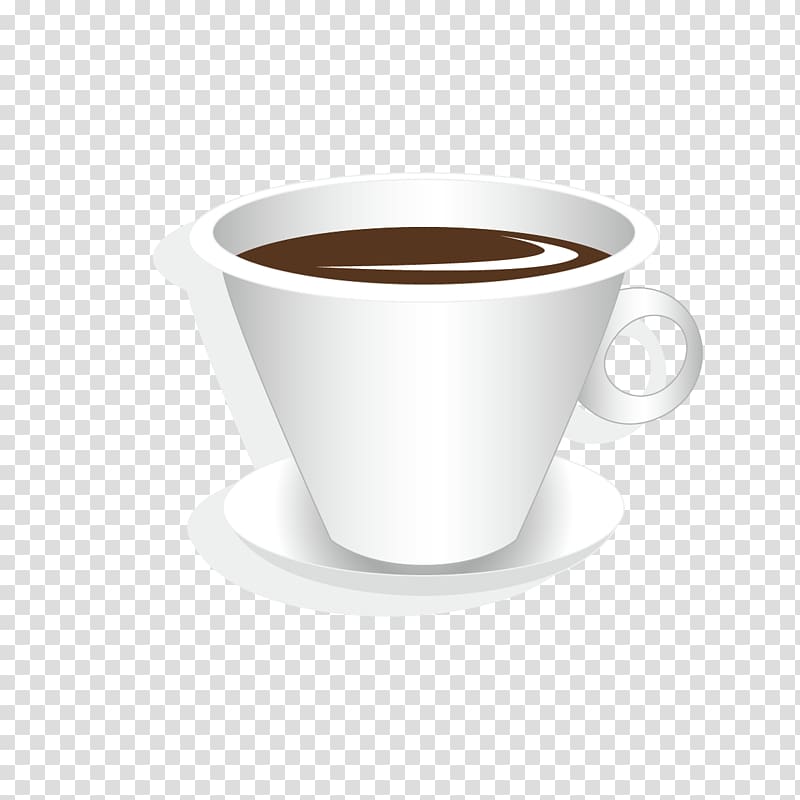 White coffee Latte Coffee cup Mug, Tea transparent background PNG clipart