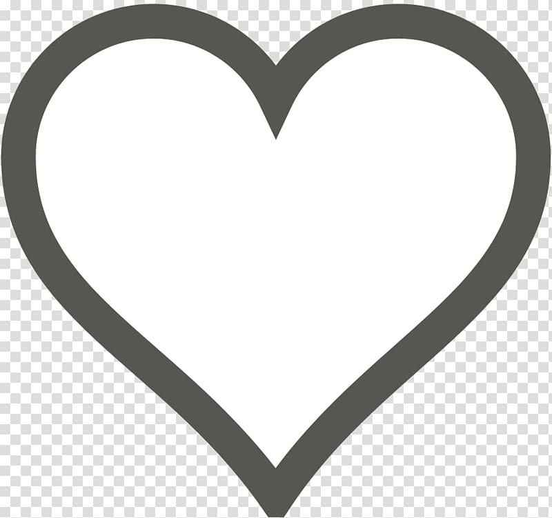 heart white and gray illustration, Logo Drawing , Heart transparent background PNG clipart