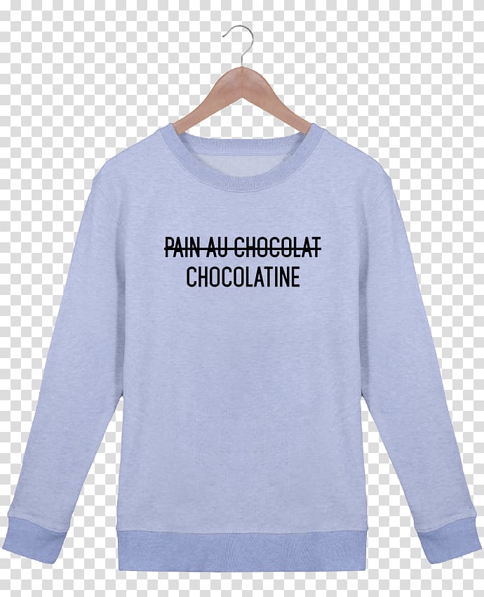 T-shirt Hoodie Tote bag Bluza, Pain Au Chocolat transparent background PNG clipart