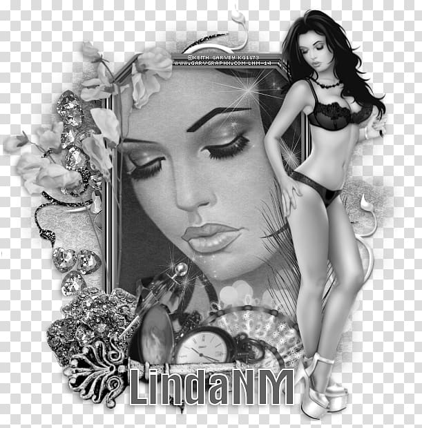 Drawing Fashion illustration Pin-up girl Character, Keith Garvey transparent background PNG clipart