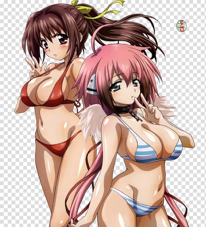 Heaven's Lost Property Anime Swimsuit, Anime transparent background PNG clipart