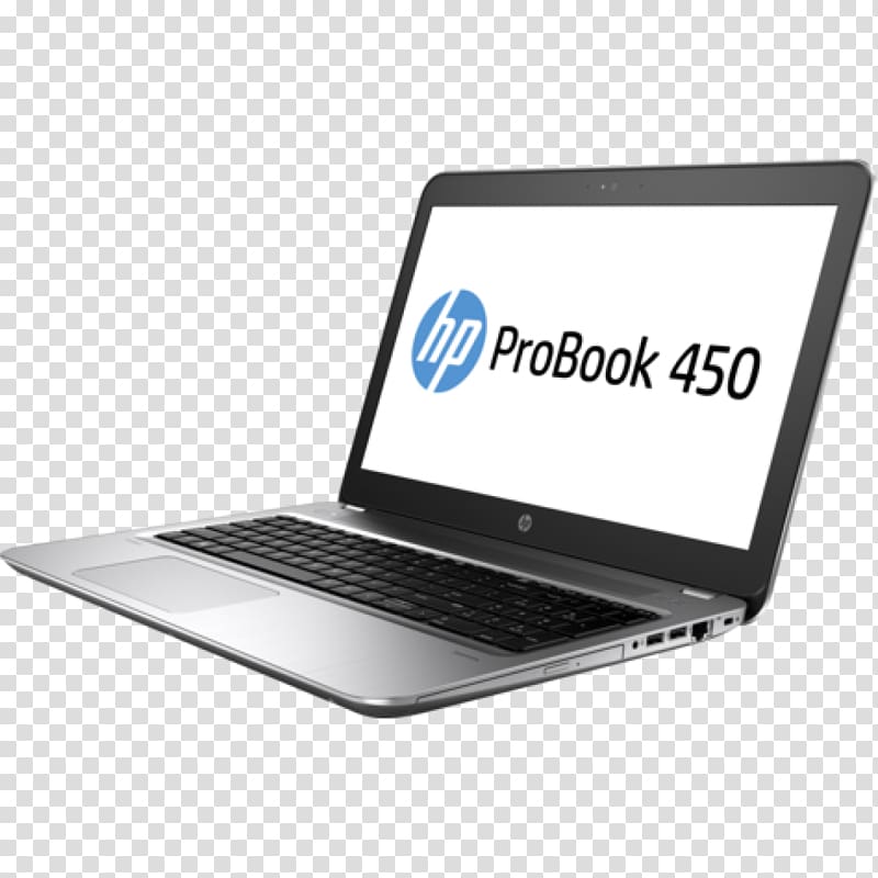 Laptop Hewlett-Packard HP ProBook 450 G4 Intel Core i5 Intel Core i7, Laptop transparent background PNG clipart