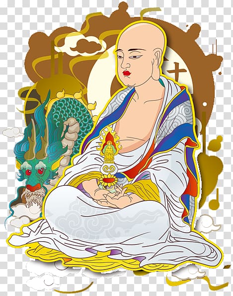 Eighteen Arhats Buddhism Sixteen Arhats, Eighteen Buddhism transparent background PNG clipart