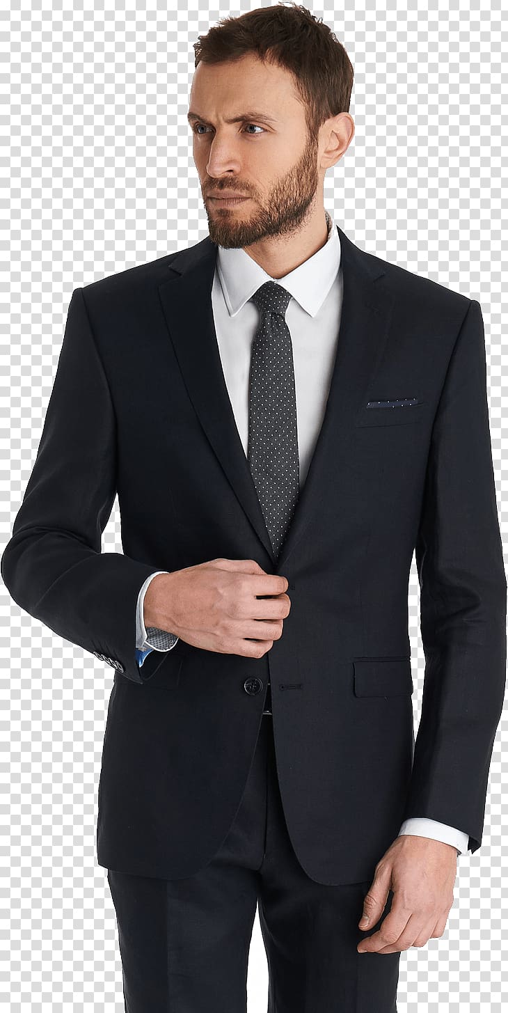 Suit Single-breasted Double-breasted, Suit transparent background PNG clipart