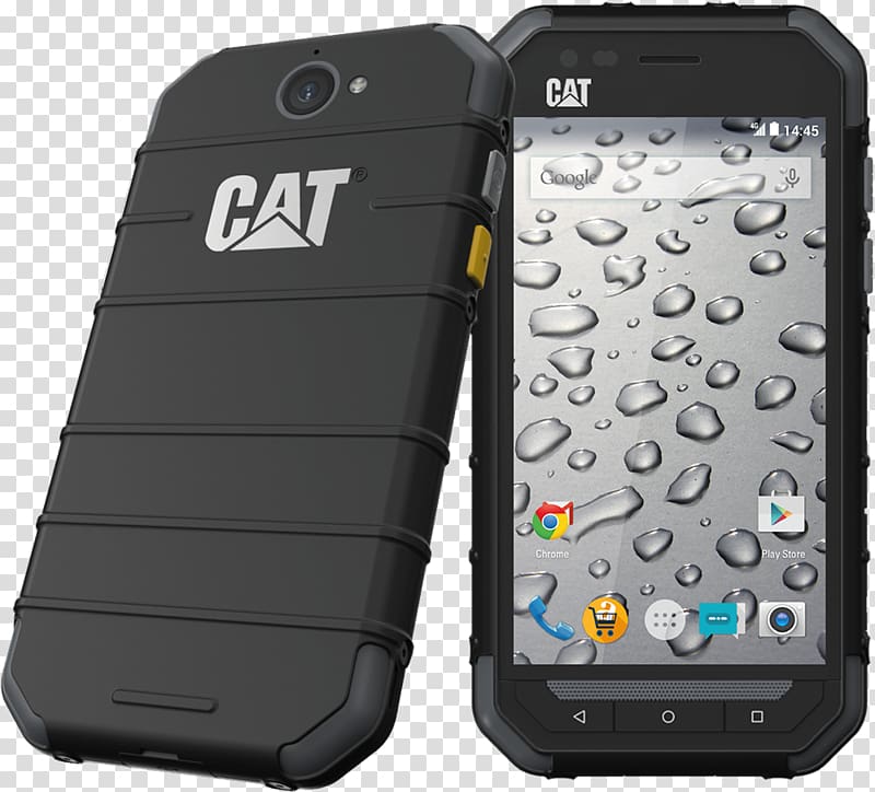 Cat S60 Telephone Smartphone GSM dual sim, smartphone transparent background PNG clipart