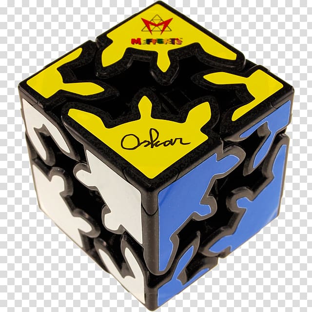 Gear Cube Puzzle cube Combination puzzle, cube transparent background PNG clipart