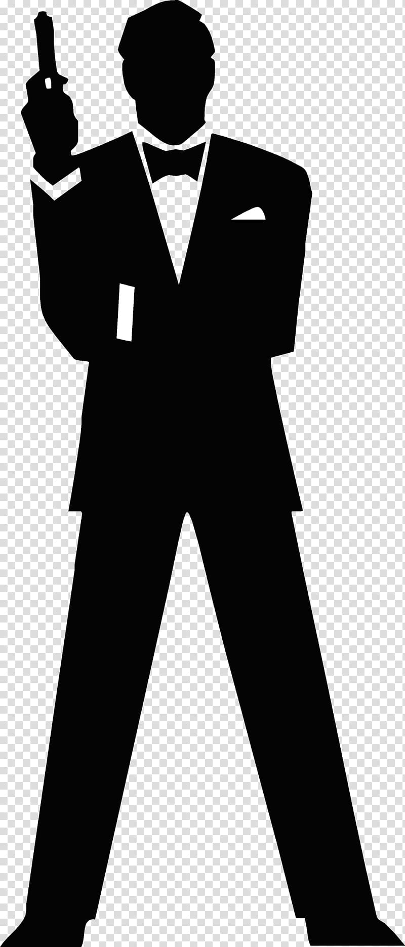 James Bond Silhouette , james bond transparent background PNG clipart