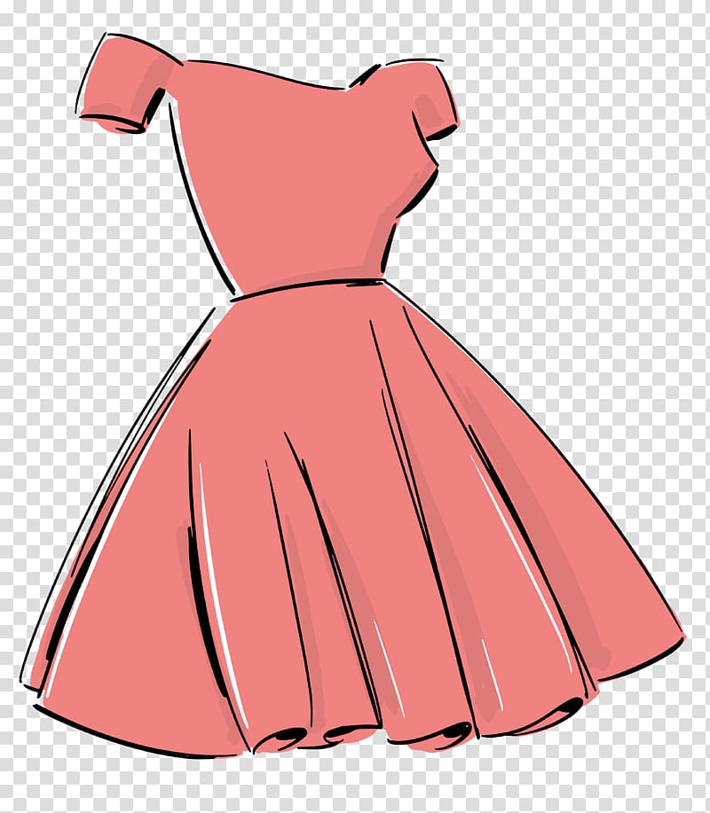 Dress Skirt , Hand-painted dresses transparent background PNG clipart