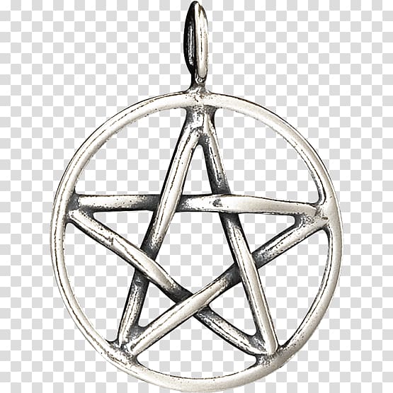 Pentacle Symbol Locket Amulet Wicca, symbol transparent background PNG clipart