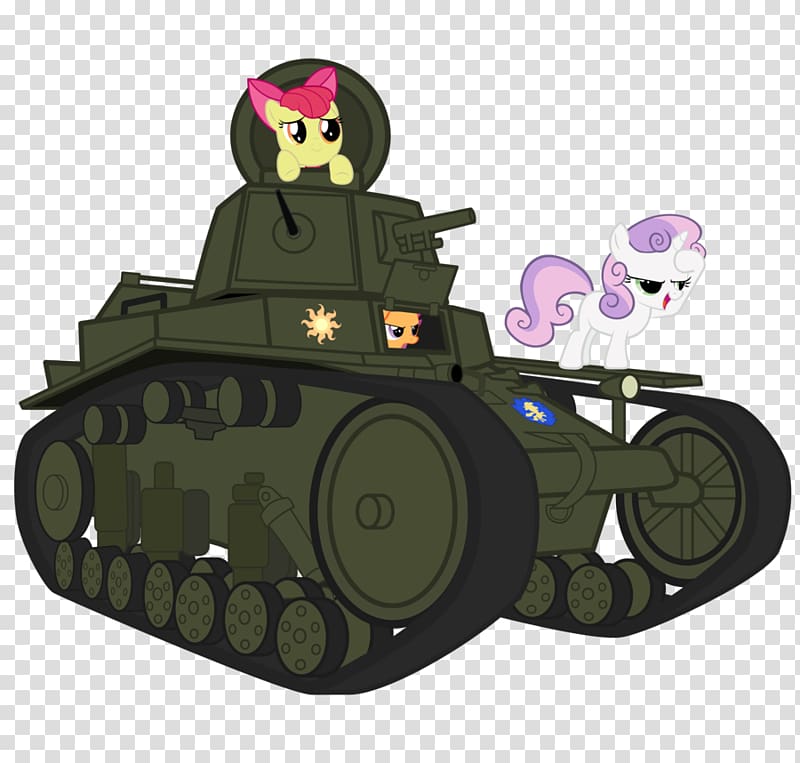 Churchill tank Pony Cutie Mark Crusaders Art, Tank transparent background PNG clipart