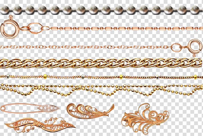 Metal Necklace Scrap, Metal necklace transparent background PNG clipart