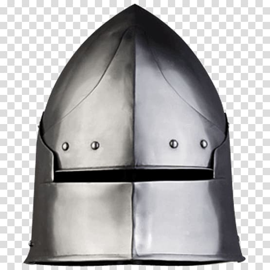 Combat helmet Sallet Visor Components of medieval armour, Helmet transparent background PNG clipart