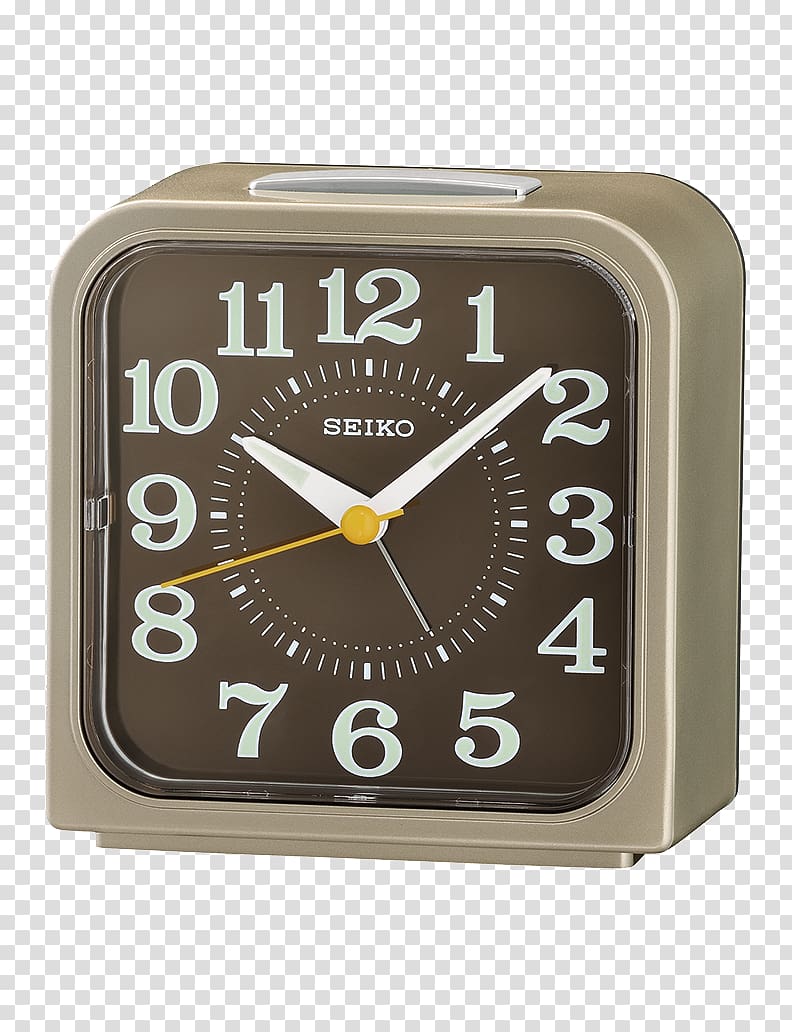 Alarm Clocks Seiko Quartz clock Watch, clock transparent background PNG clipart