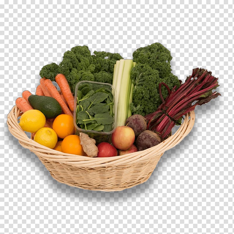 Vegetarian cuisine Whole food Juicing Food Gift Baskets, bunch of carrots transparent background PNG clipart