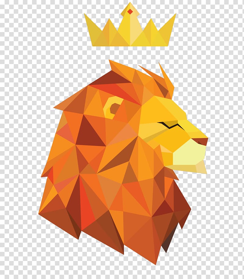 Lion T-shirt Geometry Paper TeePublic, others transparent background PNG clipart