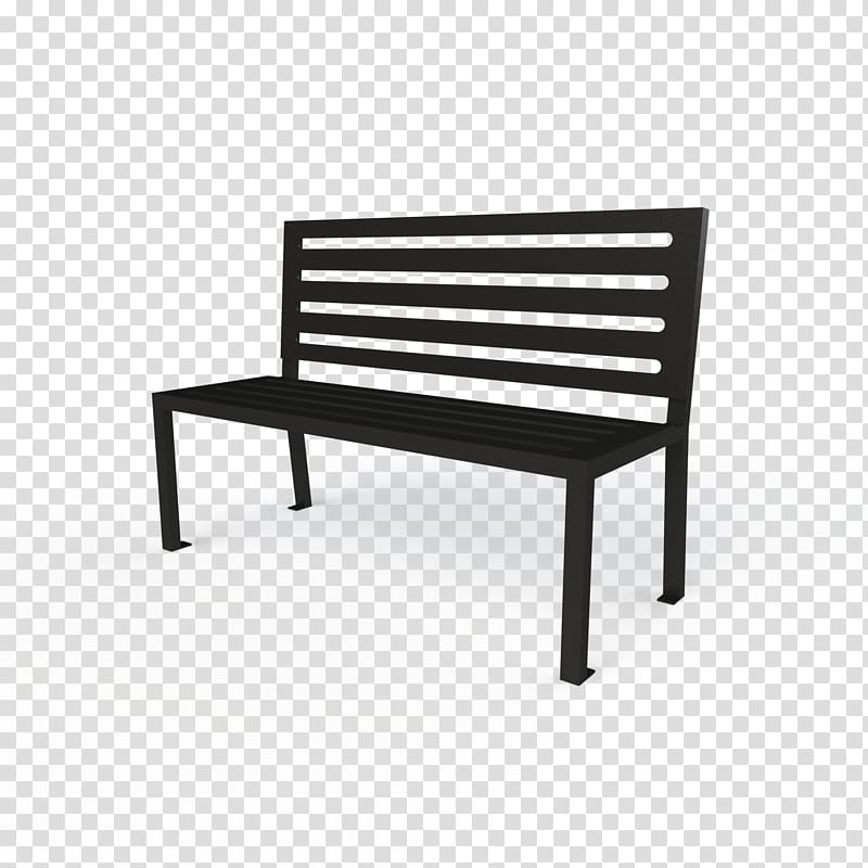 Bench Weathering steel Seat Stainless steel, park bench transparent background PNG clipart